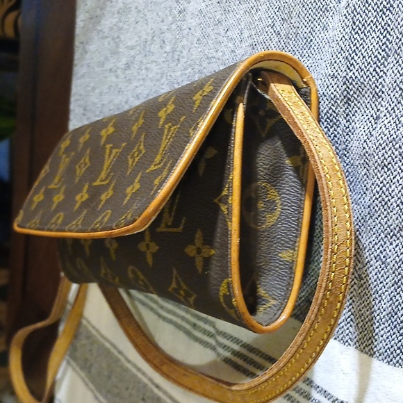 Louis Vuitton Monogram Shoulder Bag Pochette Twin GM Brown - Picture 3 of 16